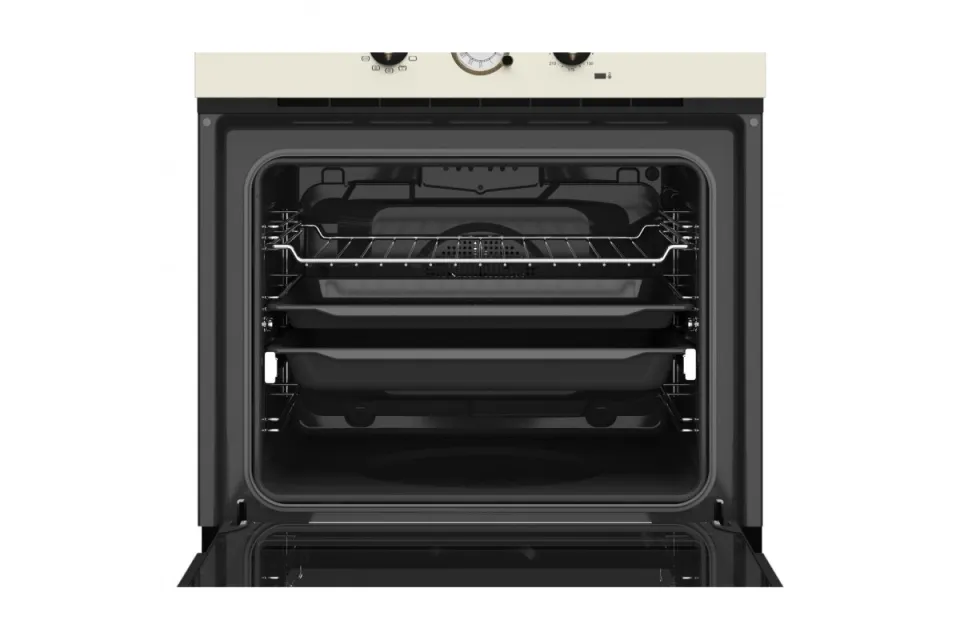 Фурна за вграждане Teka HRB 6300 ванилия / месинг, 70 л, Клас A
