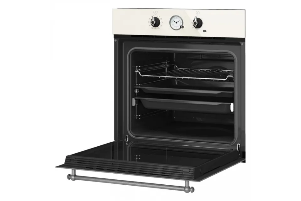 Фурна за вграждане Teka HRB 6300 ванилия / месинг, 70 л, Клас A