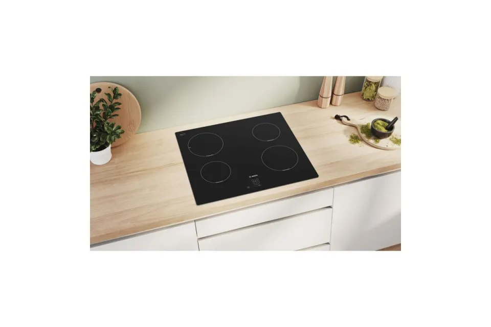 Индукционен плот за вграждане Bosch PUG611AA5E Серия 2, 60 см
