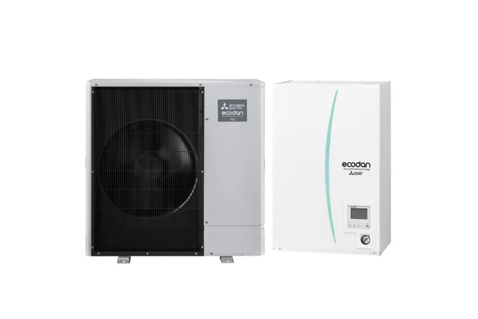 Термопомпа Mitsubishi Electric ERSF-VM2E/PUZ-SWM100VAA Power Inverter, 10 kW, отопление, охлаждане и БГВ