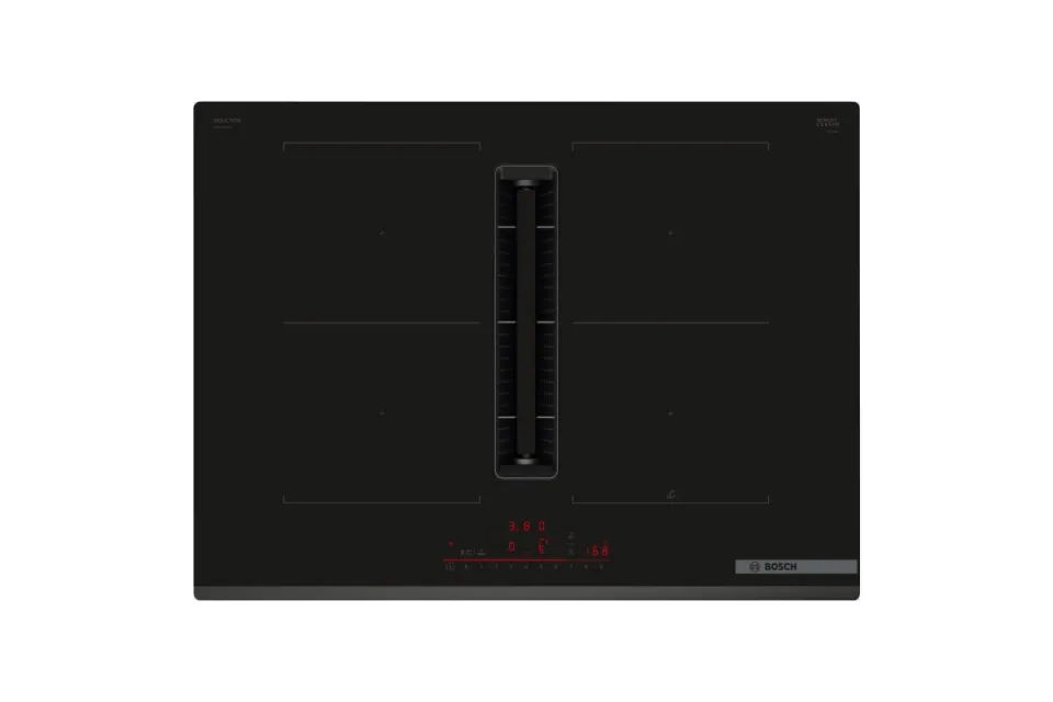 Индукционен плот с вградена вентилация Bosch PVQ731H26E Серия 6, 70 cm