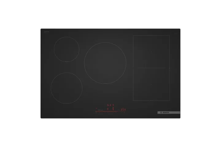 Индукционен плот за вграждане Bosch PVW81CHB1E Серия 6, 80 см