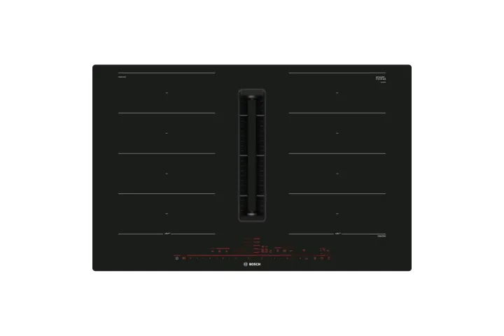 Индукционен плот с вградена вентилация Bosch PXX801D67E Flush mount Серия 8, 80 cm