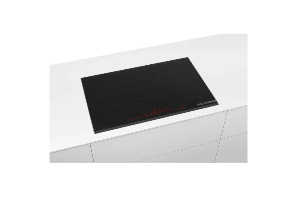 Индукционен плот за вграждане Bosch PXY875DC1E FlexInduction Серия 8, 80 см