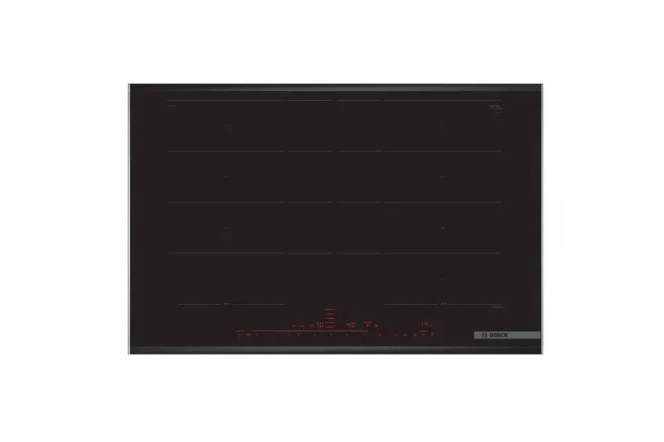 Индукционен плот за вграждане Bosch PXY875DC1E FlexInduction Серия 8, 80 см