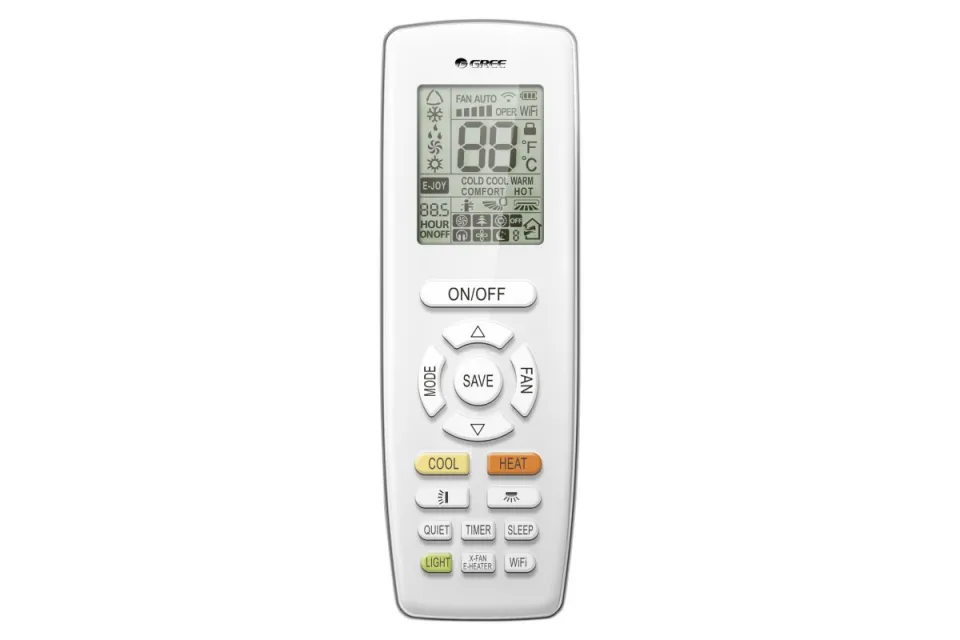 Колонен климатик Gree GVH24AMXF-K6DNC7A-I/GVH24AMXF-K6DNC7A-O WiFi T-FRESH, 24000 BTU, Клас A++