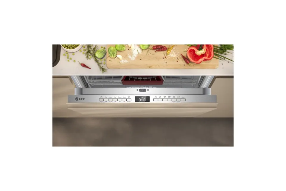 Съдомиялна за пълно вграждане Neff S155EVX04E Серия N50, 60 см, 14 комплекта