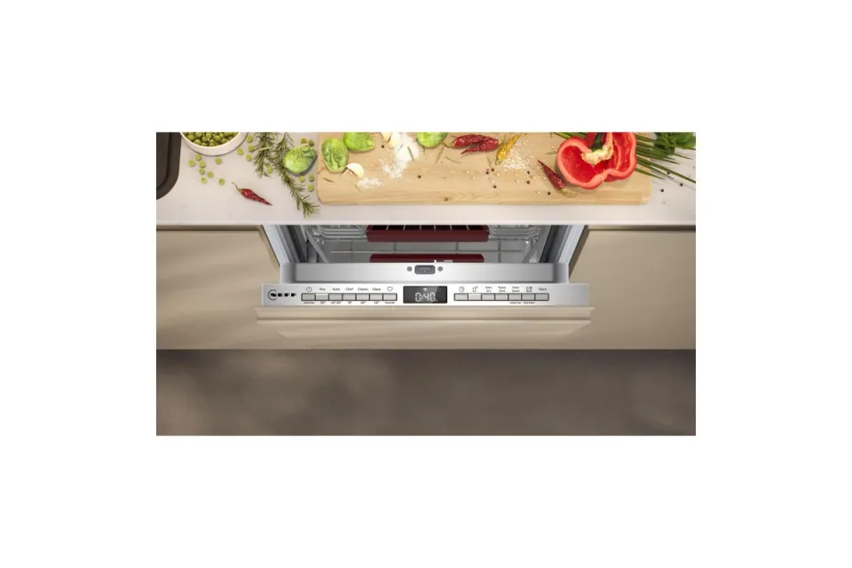 Съдомиялна за пълно вграждане Neff S855EMX34E Серия N50, 45 см, 10 комплекта