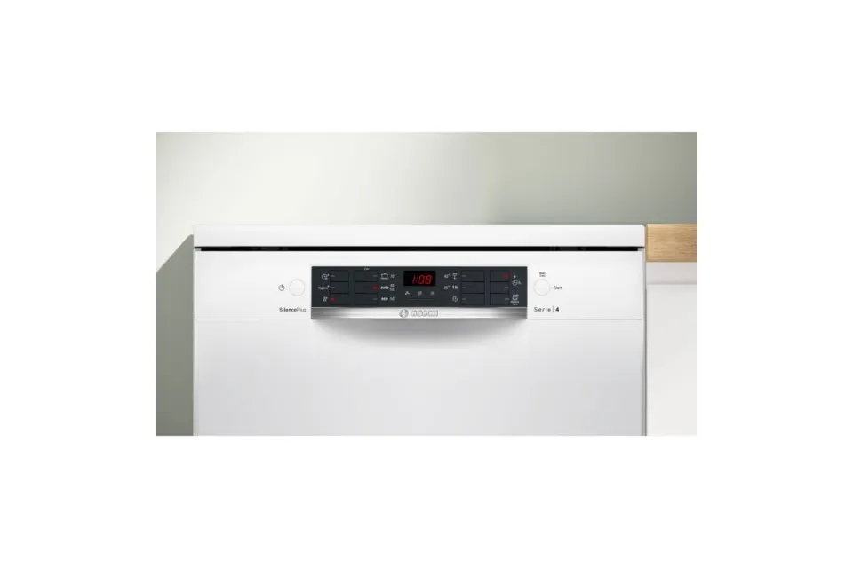 Свободностояща съдомиялна Bosch SMS46KW02E Серия 4, 60 см, 13 комплекта