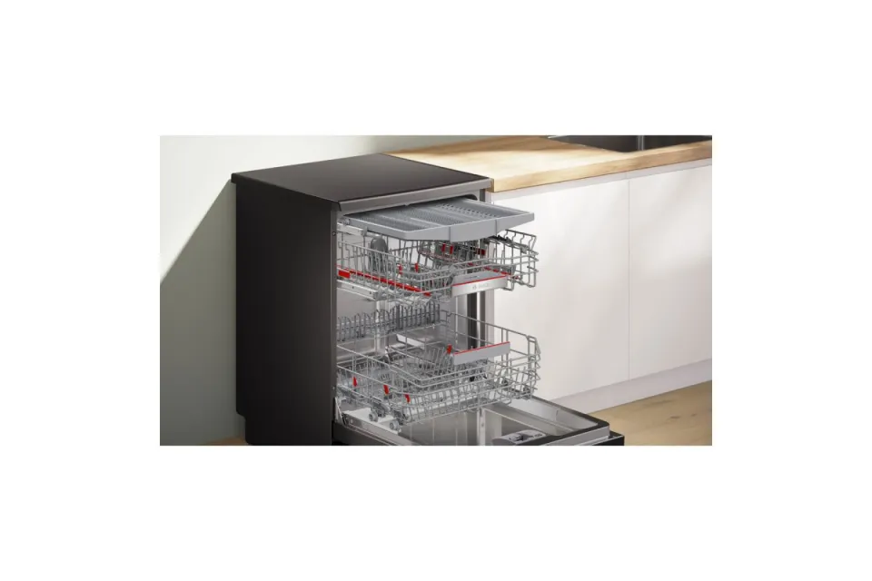 Свободностояща съдомиялна Bosch SMS6ECC12E Серия 6, 60 см, 14 комплекта