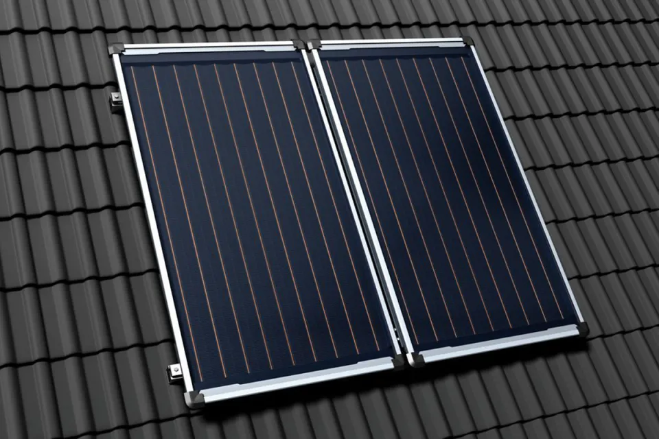 Плосък слънчев колектор Bosch Solar 4000 TF - вертикален