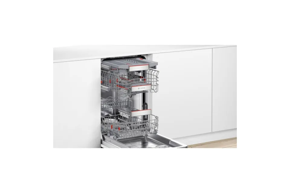 Съдомиялна за пълно вграждане Bosch SPV6ZMX17E Серия 6, Zeolith, 45 см, 10 комплекта