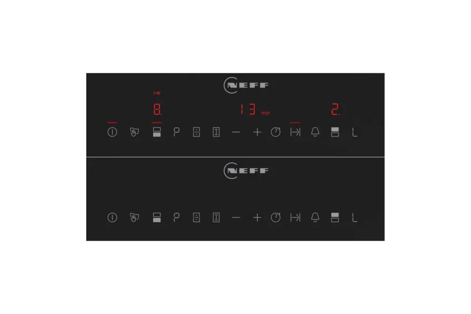 Индукционен плот за вграждане Neff T63TDX1L0 Серия N70 FlexInduction, 30 см