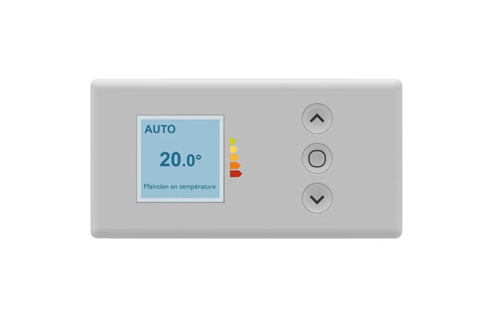 Лъчист конвектор Atlantic Tatou Digital 2 IO 1500W, Електронен програмируем термостат
