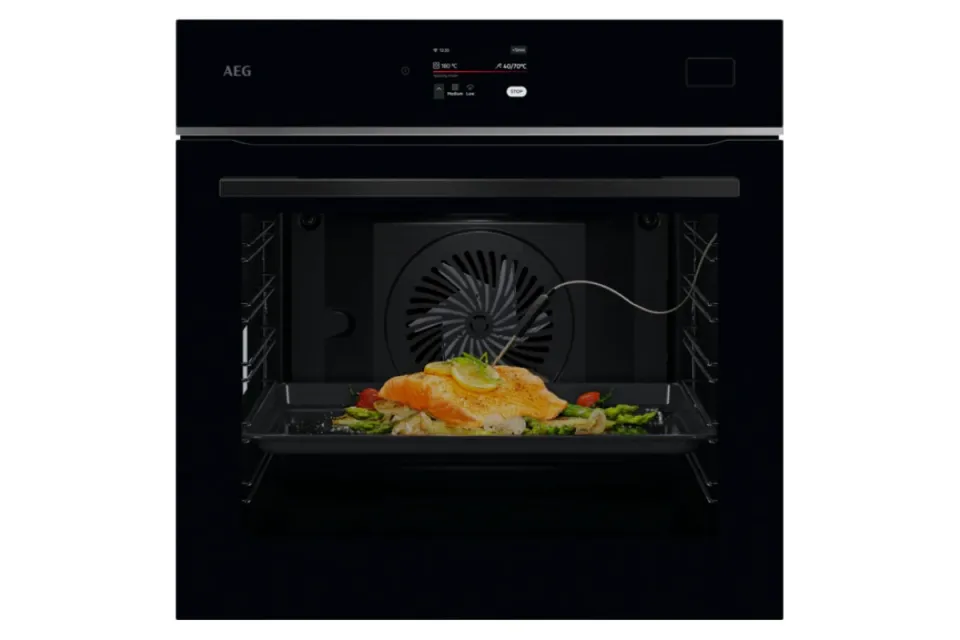 Фурна за вграждане AEG TB8SB73ZAB Серия 8000 SteamPro, Пара, 70 л, Клас А++