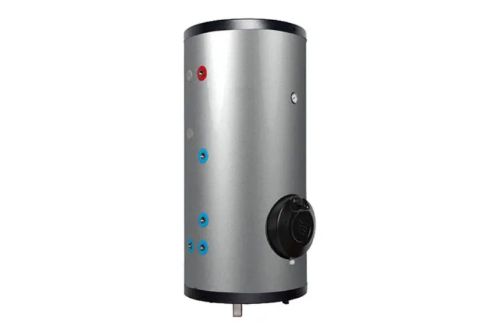 Стоящ бойлер Tedan Combi Pro Max Inox 200л, 6kW - неръждаем с две серпентини