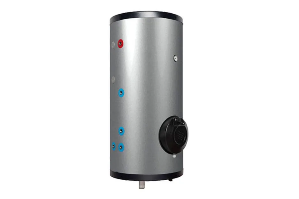 Стоящ бойлер Tedan Combi Pro Max Inox 200л, 6kW - неръждаем с две серпентини