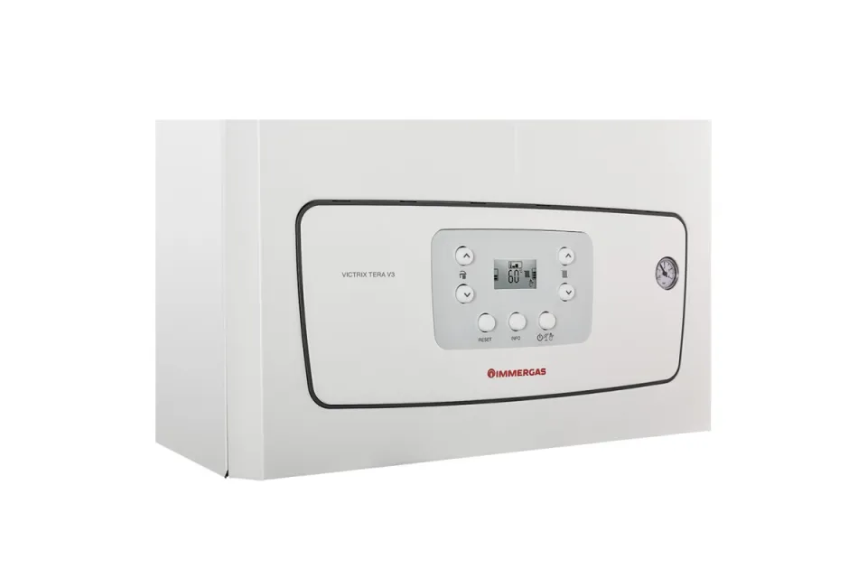 Газов котел Immergas Victrix Tera V3 28 EU + димоотвод, 24/28 kW, двуконтурен