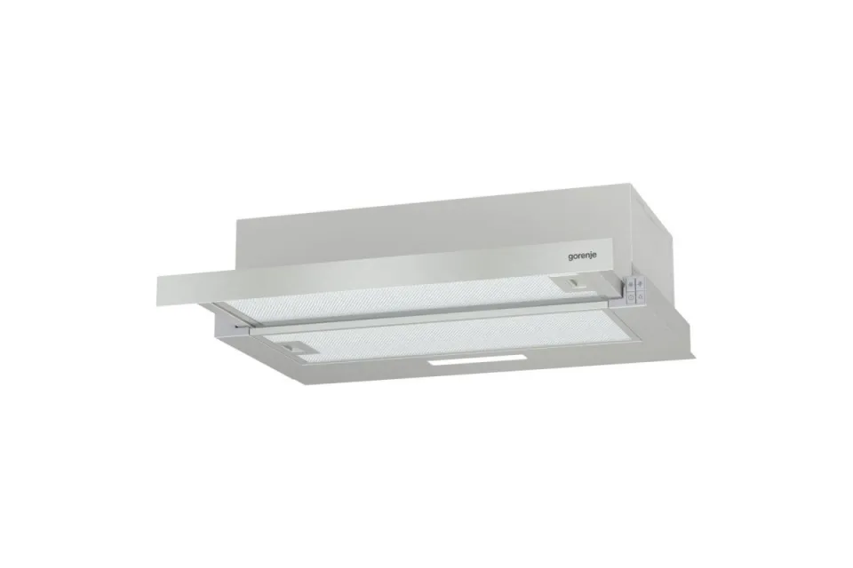Телескопичен абсорбатор за вграждане Gorenje TH62E3X, 350 m³/h