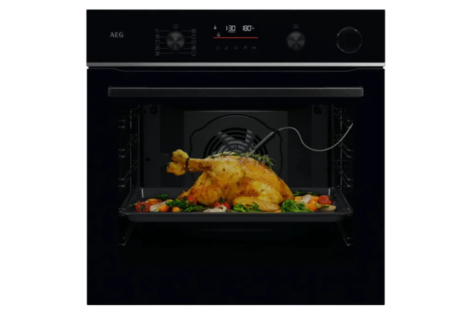 Фурна за вграждане AEG TR6PB531SB Серия 6000 SteamCrisp, Пиролиза, Пара, 72 л, Клас А++