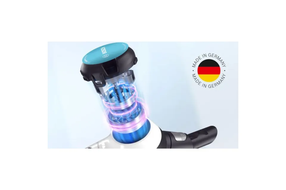 Акумулаторна прахосмукачка и моп 2в1 Bosch BCS71HYG2 Unlimited 7 ProHygienic Aqua