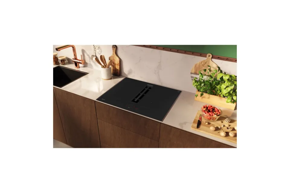 Индукционен плот с вградена вентилация Neff V57YHQ4C0 Серия N70 Flex Design, 70 см