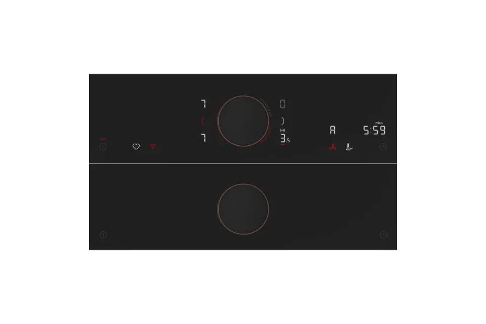 Индукционен плот с вградена вентилация Neff V68YYX4C0 Серия N90 Flex Design, 80 см
