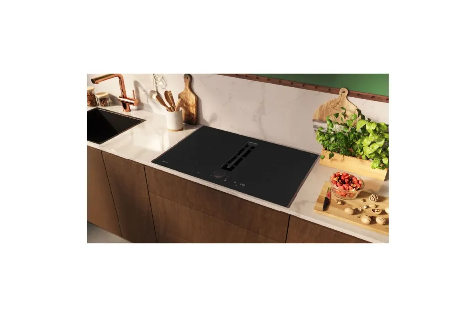Индукционен плот с вградена вентилация Neff V68YYX4C0 Серия N90 Flex Design, 80 см