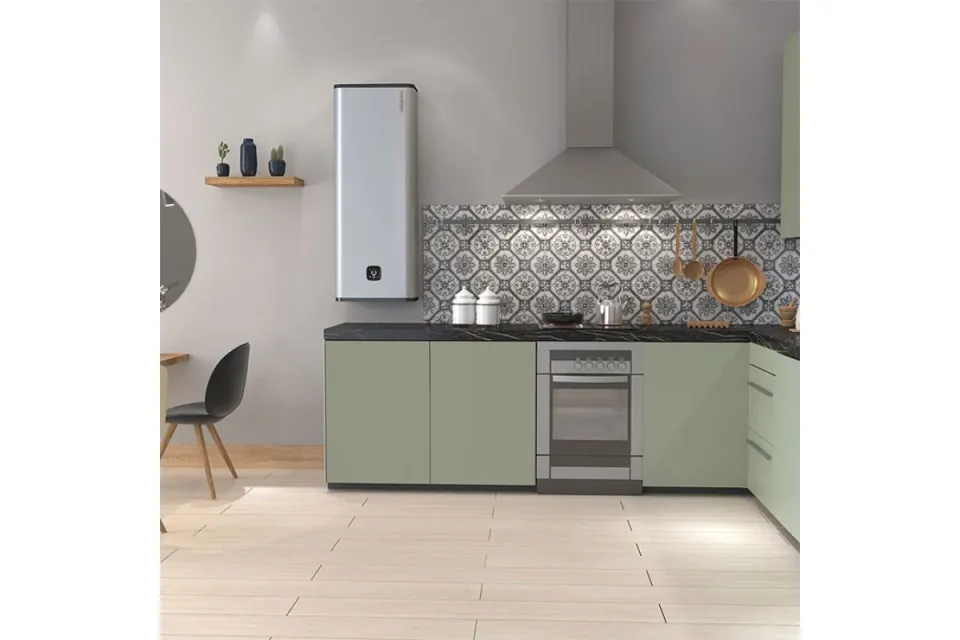 Мултипозиционен бойлер Atlantic Vertigo Steatite WiFi 80 Silver