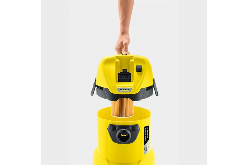 Мултифункционална прахосмукачка Karcher WD 3 Battery (без батерия)