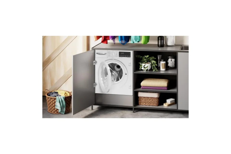Комбинирана пералня със сушилня за вграждане Bosch WKD28490EU Серия 6, 1400 обр/мин, 8/5 кг