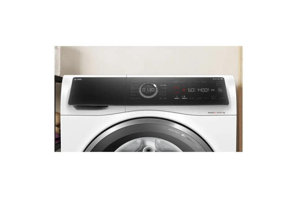 Пералня със сушилня Bosch WNC254A0BY Серия 8, 1400 обр/мин, 10.5/6 кг