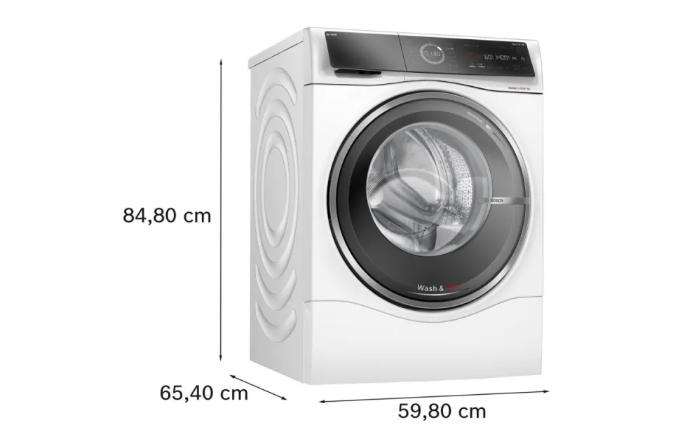 Пералня със сушилня Bosch WNC254A0BY Серия 8, 1400 обр/мин, 10.5/6 кг