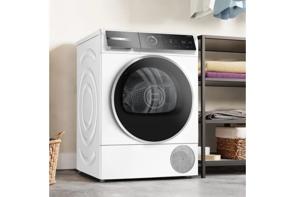 Сушилня с термопомпа Bosch WQB246DNBY Серия 8 WiFi, 9 кг