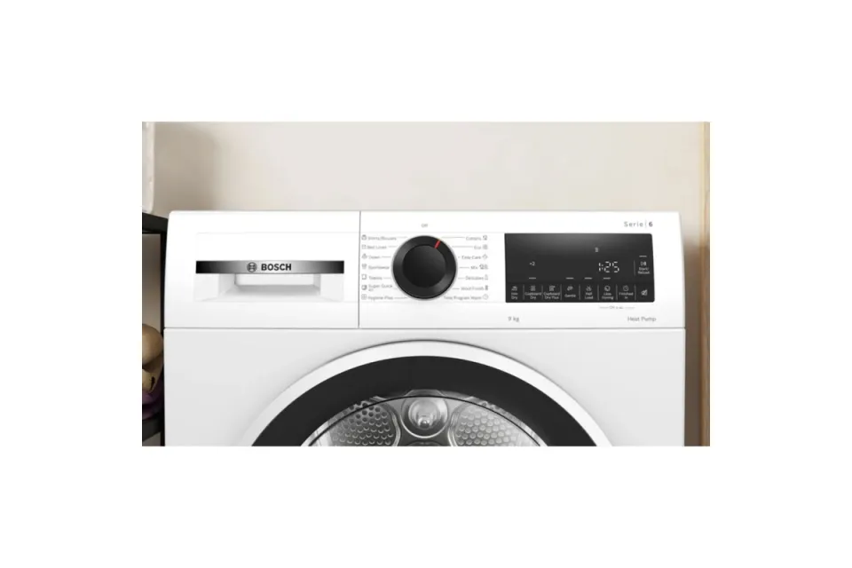 Сушилня с термопомпа Bosch WQG243DMBY Серия 6, 9 кг