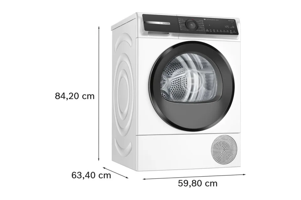 Сушилня с термопомпа Bosch WQH245B6BY Серия 6, 9 кг