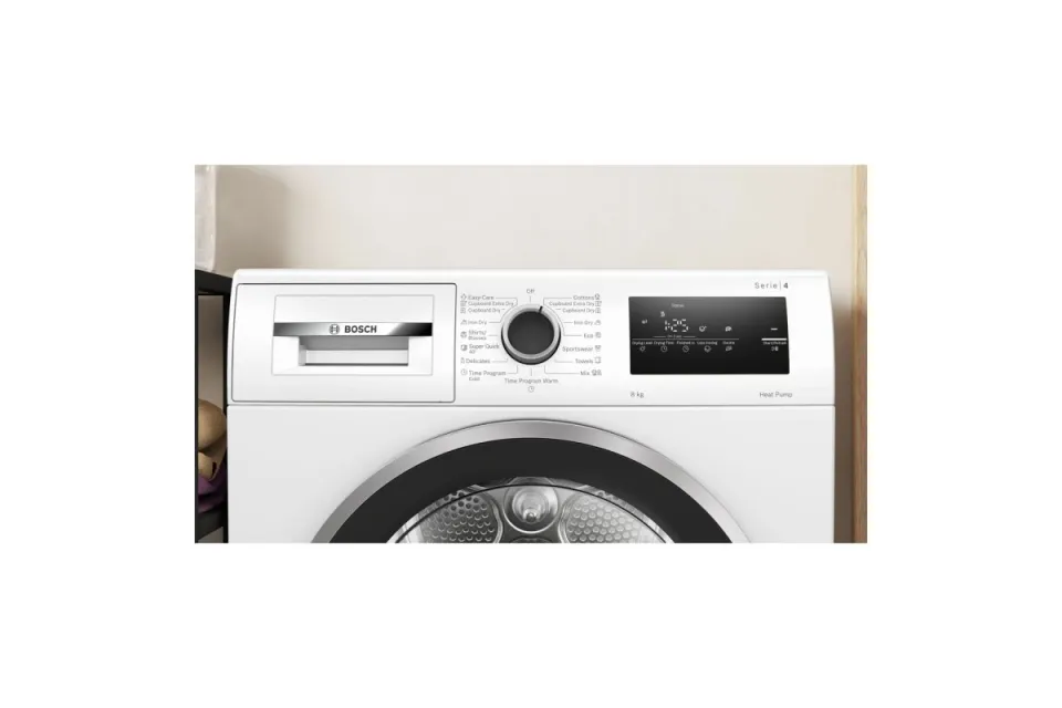 Сушилня с термопомпа Bosch WTH8520BBY Серия 4, 8 кг