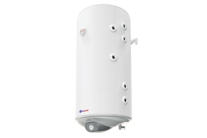 Вертикален бойлер Eldom WV10046IS21R 100 л, с две паралелни десни серпентини - неръждаем
