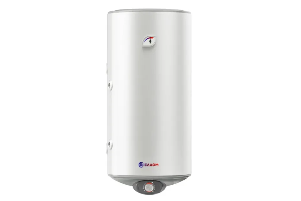 Вертикален бойлер Eldom WVF10046ISL 100л с ниска лява серпентина - неръждаем