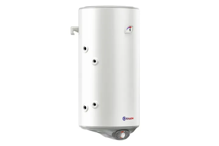 Вертикален бойлер Eldom WVF10046ISL 100л с ниска лява серпентина - неръждаем
