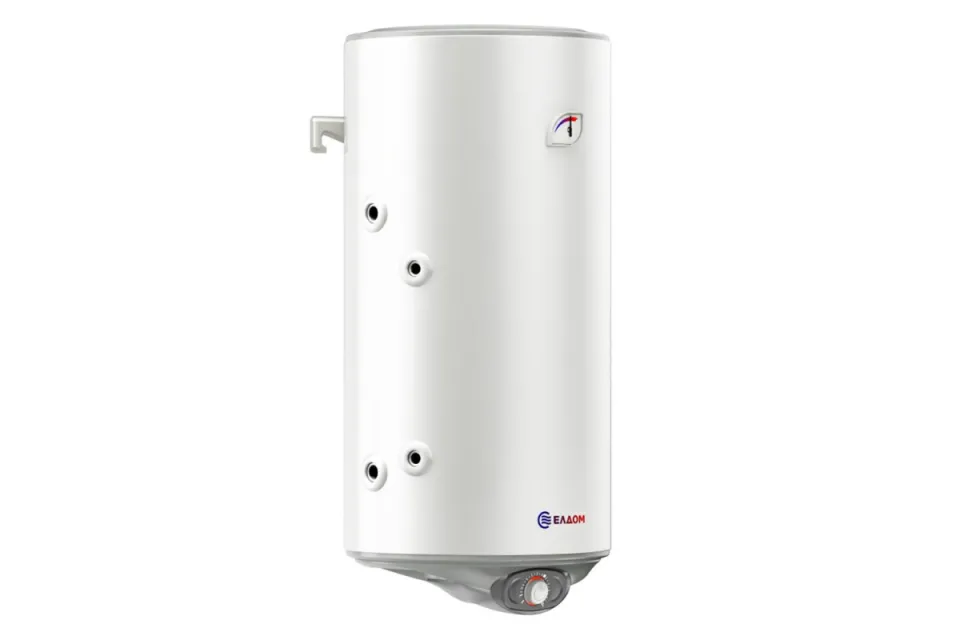 Вертикален бойлер Eldom WVF10046ISL 100л с ниска лява серпентина - неръждаем