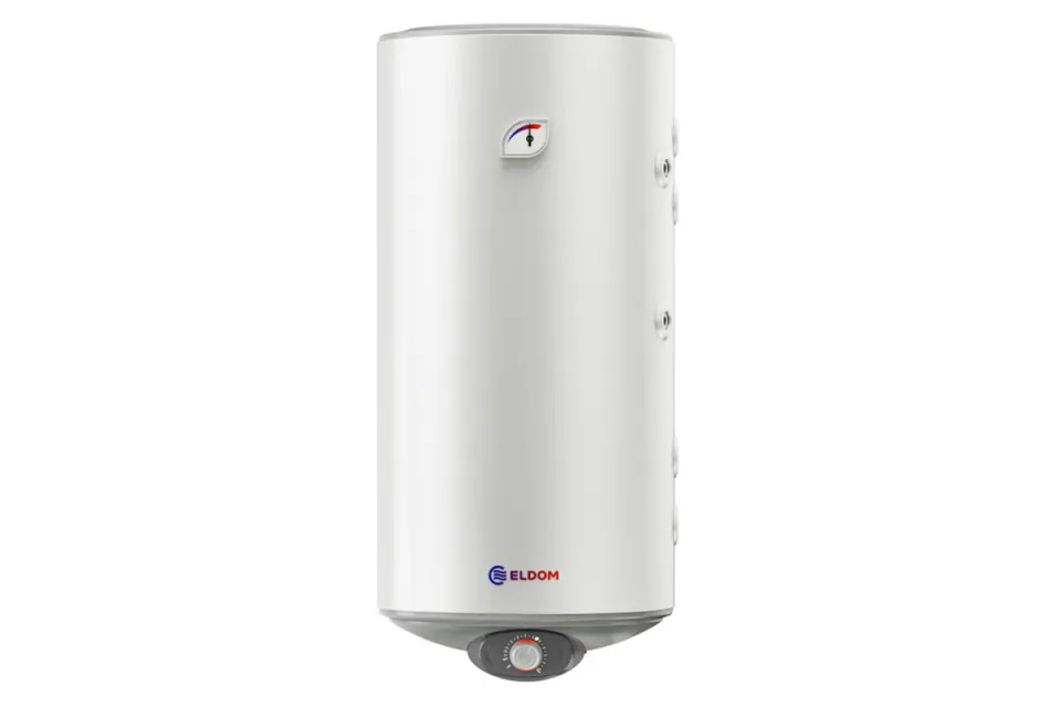 Вертикален бойлер Eldom WVF10046IS21R 100л с две паралелни десни серпентини - неръждаем
