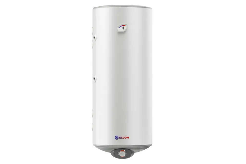 Вертикален бойлер Eldom WVF12046IS21L 120л с две леви паралелни серпентини - неръждаем